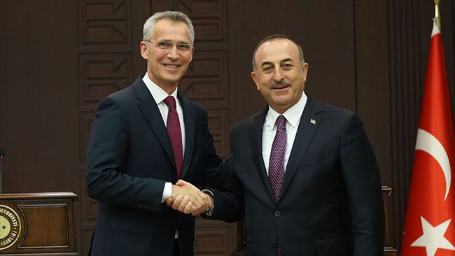 &Ccedil;avuşoğlu NATO baş katibi ilə danışıb