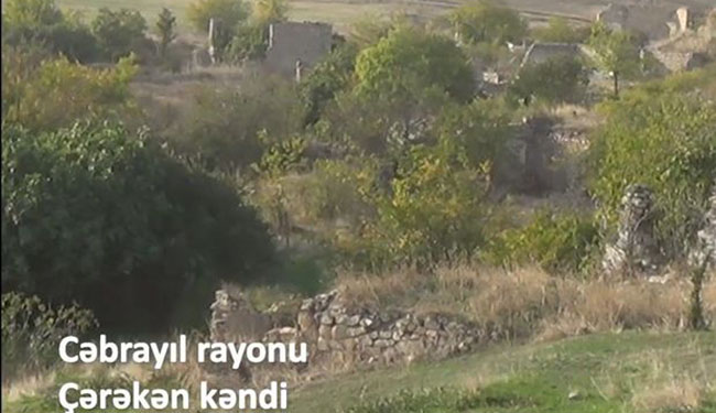 Cəbrayıl rayonunun Şahvələdli və İmambağı kəndlərindən g&ouml;r&uuml;nt&uuml;lər - Video