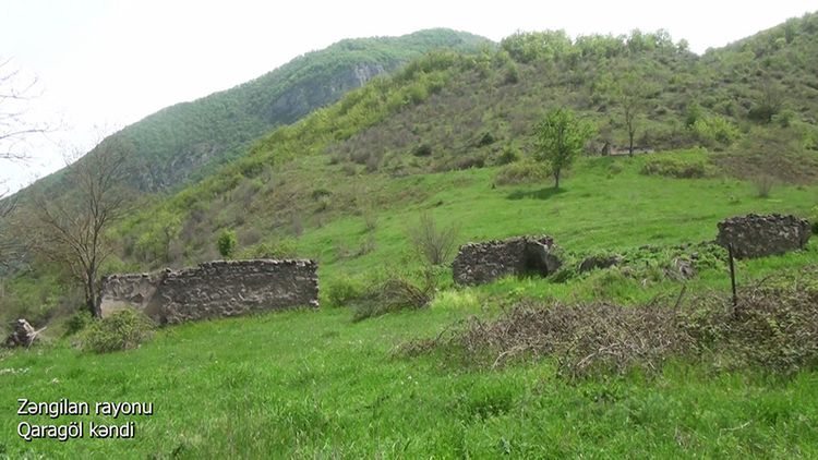 Zəngilan rayonunun Qarag&ouml;l kəndi - Video