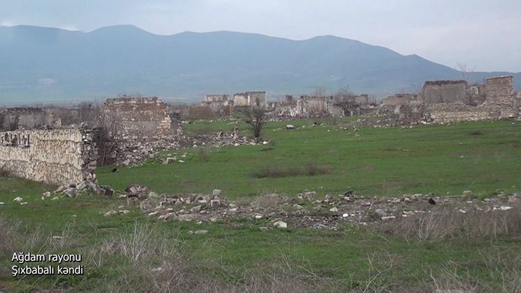 Ağdam rayonunun Şıxbabalı kəndi - Video