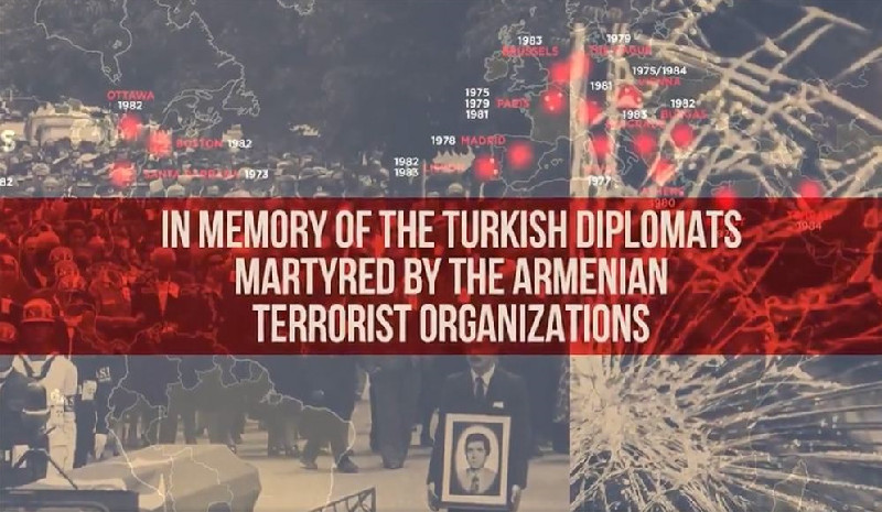 T&uuml;rkiyə Prezidenti Administrasiyasının Kommunikasiya İdarəsi erməni terrorunu əks etdirən video&ccedil;arx hazırlayıb - Video
