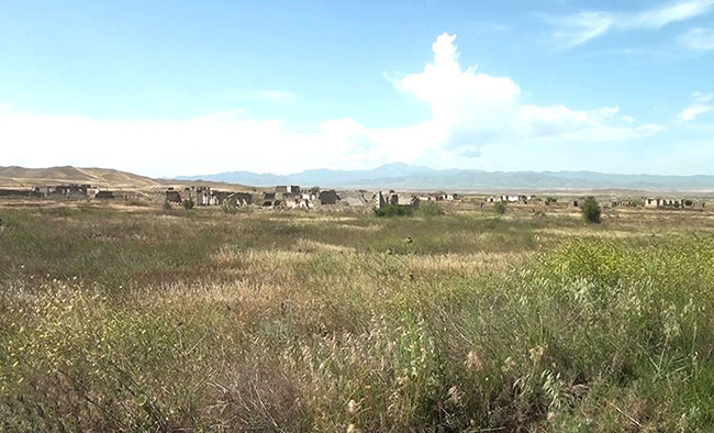 Ağdam rayonunun Şotlanlı kəndindən g&ouml;r&uuml;nt&uuml;lər - Video