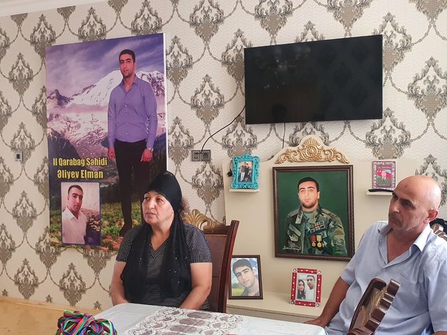 Şəhid anası: "Yuxuda da g&ouml;rm&uuml;rəm ki, &uuml;rəyim sakitləşsin..." - Foto, Video