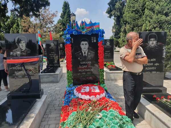 Həyatını Vətənə həsr edən Qarabağ şəhidi Sərxan Muxtarov - Foto, Video