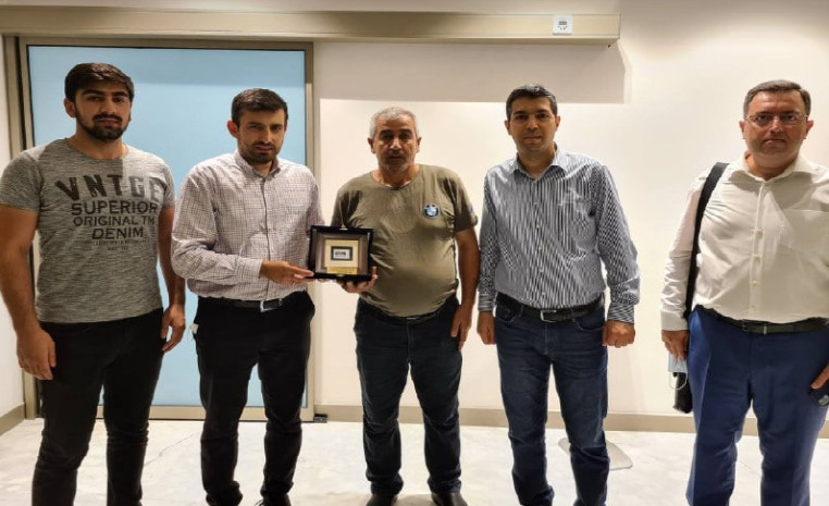 Səlcuk Bayraktar T&uuml;rkiyədə azərbaycanlı qazilərlə g&ouml;r&uuml;ş&uuml;b - Foto
