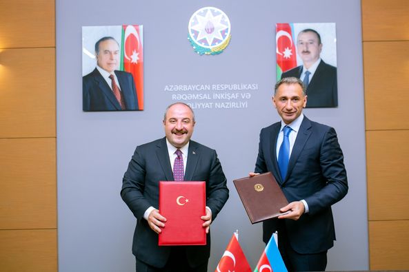 T&uuml;rkiyə və Azərbaycan Birgə Texnoparkın yaradılması haqqında saziş imzalayıb