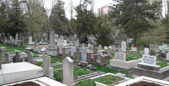"Bu məzarlıqda ermənilərin qətlə yetirdiyi 41 diplomat və yaxınları uyuyur"