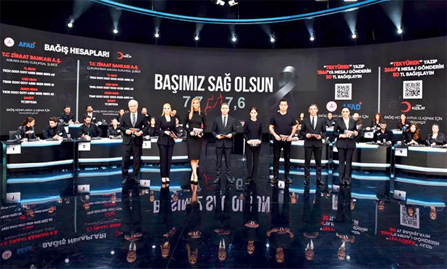 "T&uuml;rkiyə Tək &Uuml;rək" yardım kampaniyasında rekord həddə ianə toplanıb