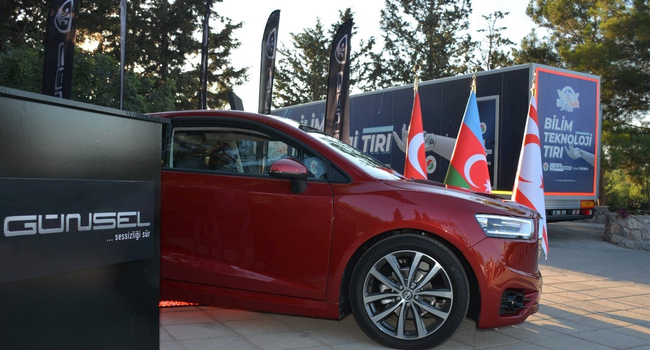 Şimali Kiprdə &ldquo;BİLİMFEST&rdquo; ke&ccedil;irildi, burada &ouml;lkənin yerli avtomobili &ldquo;G&Uuml;NSEL&rdquo; b&ouml;y&uuml;k diqqət &ccedil;əkdi