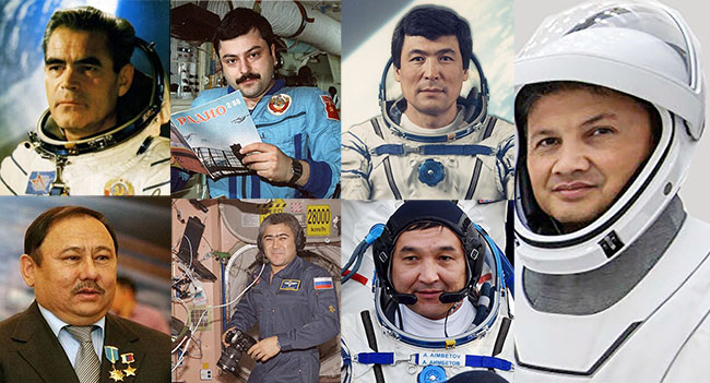 T&uuml;rkiyəli Alper Gezeravcı kosmosa gedən 7-ci "T&uuml;rk"d&uuml;r... Əvvəlki 6 astronavt kimlərdir?