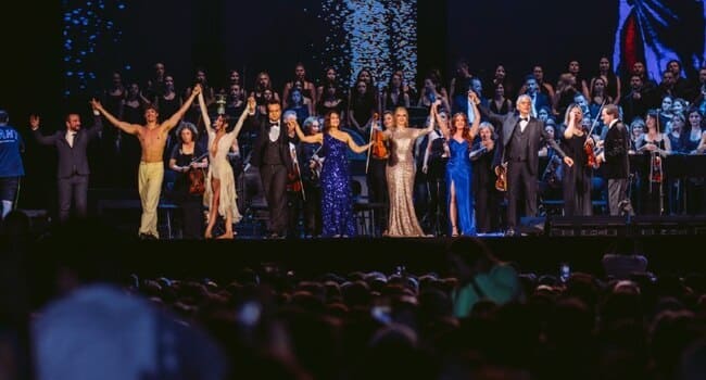 İstanbulda məşhur tenor Andrea Bocellinin 30 illik yubiley konserti ke&ccedil;irilib