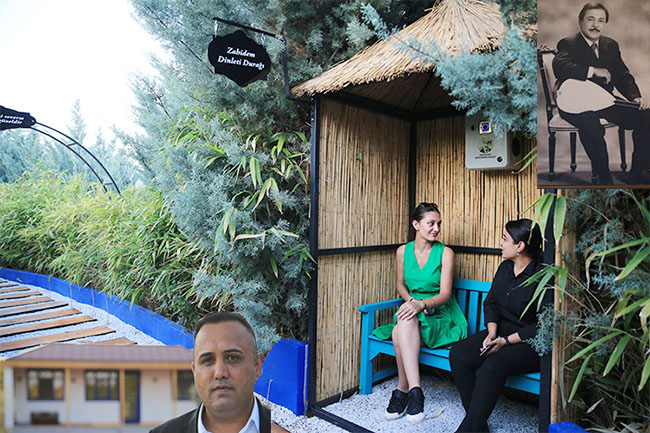 Motsart bağdan ilhamlanaraq Neşet Ertaş adına "xalq mahnısı bağ&ccedil;ası" quruldu