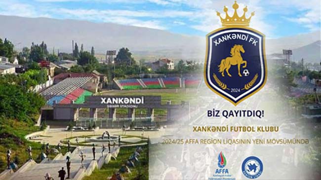 Azərbaycanda "Xankəndi" futbol klubu yaradılıb