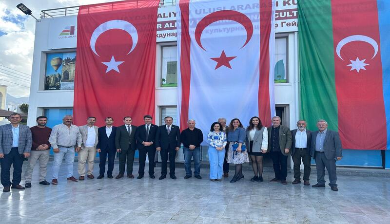 Milli Məclisin deputatları Kıbrısa səfər ediblər - Foto