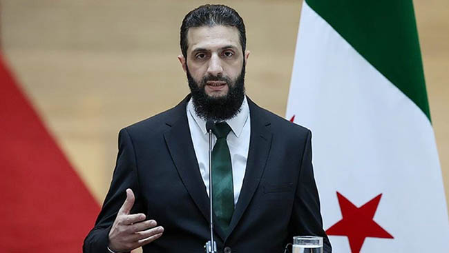 Əhməd əl Şaraa: "Suriya T&uuml;rkiyə ilə m&uuml;nasibətlərin dərin strateji tərəfdaşlığa &ccedil;evrilməsinə &ouml;nəm verir"