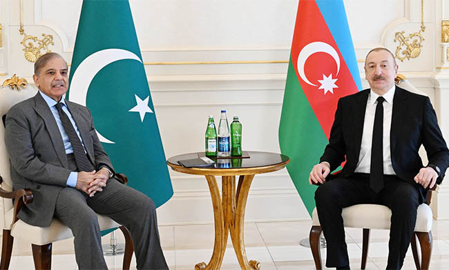 Pakistan Baş naziri Şahbaz Şərif Prezident İlham Əliyevə zəng edib