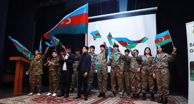 Səfərbərlik və Hərbi Xidmətə &Ccedil;ağırış &uuml;zrə D&ouml;vlət Xidməti Şabranda gənclər &uuml;&ccedil;&uuml;n tədbir ke&ccedil;irdi