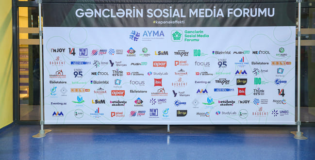 Azərbaycanda 2-ci dəfə ke&ccedil;irilən "Gənclərin Sosial Media Forumu" uğurla başa &ccedil;atdı - Video