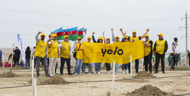 Yelo Bank &ouml;lkəmizin yaşıllaşdırılmasına &ouml;z t&ouml;hfəsini verdi
