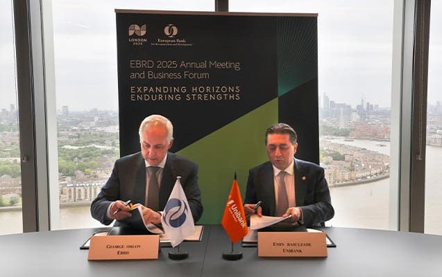 EBRD və Unibank Azərbaycanda ticarət maliyyələşməsini dəstəkləyəcək