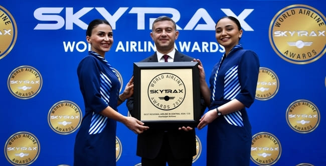 “Skytrax” AZAL-ı yenidən Mərkəzi Asiya və MDB-nin ən yaxşı regional aviaşirkəti elan etdi