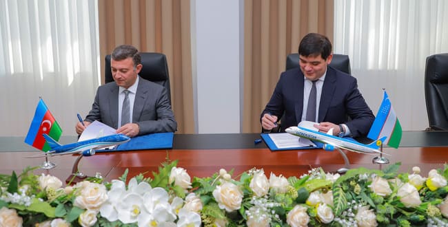 AZAL ilə “Uzbekistan Airways” arasında kod-şerinq müqaviləsi imzalanıb