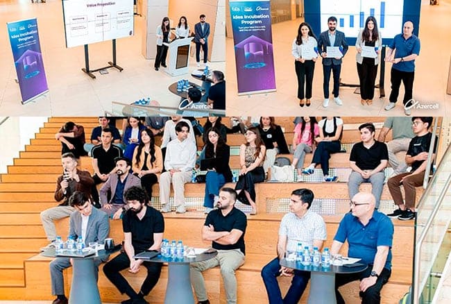 Azercell və ADA Universitetinin birgə təşəbbüsü ilə keçirilən “İdeya İnkubasiyası Proqramı”nın final mərhələsi baş tutub