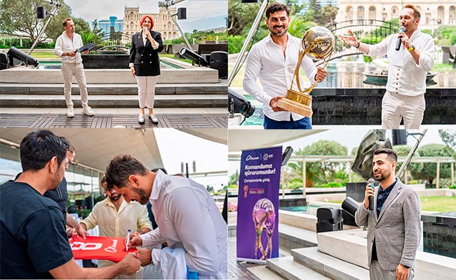 Azercell dünya çempionlarını təbrik etdi