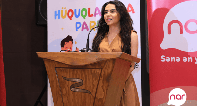 “Nar” uşaqların hüquqlarına dair maarifləndirici kampaniyanın tərəfdaşı oldu