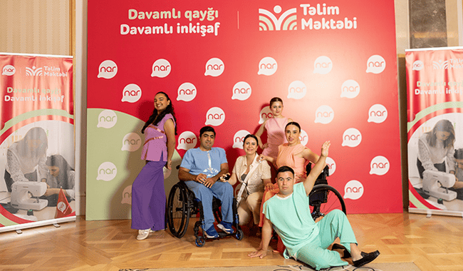 “Nar”ın inklüziv peşə təlimi gəncləri iş həyatına hazırlayır