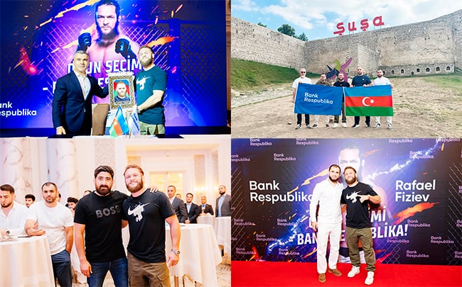 Bank Respublika və UFC ulduzu Rafael Fiziev arasında əməkdaşlıq sazişi imzalandı