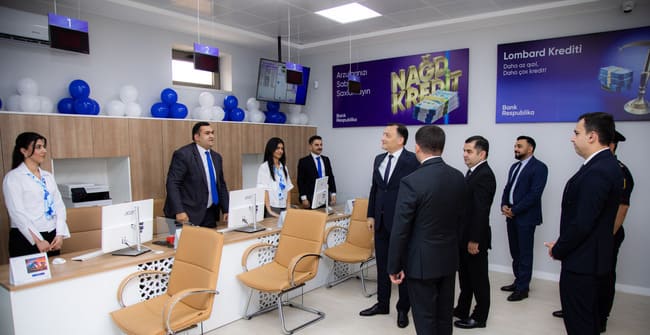 Bank Respublika yeni Beyləqan filialını istifadəyə verdi