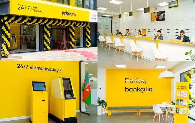 Yelo Bank rəqəmsal konseptli növbəti filialını təqdim edib