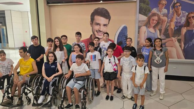 &ldquo;Mələklərimin Arzuları&rdquo; İB-nin himayəsində olan əlilliyi olan uşaqlara həsr olunan tədbir ke&ccedil;irilib