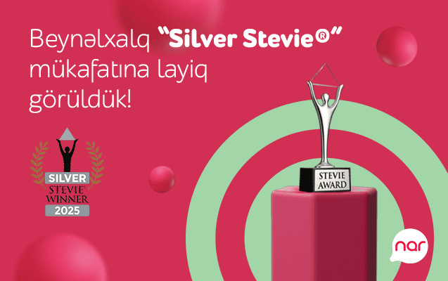 &ldquo;Nar&rdquo; n&uuml;fuzlu &ldquo;Stevie&rdquo; m&uuml;kafatına layiq g&ouml;r&uuml;ld&uuml;