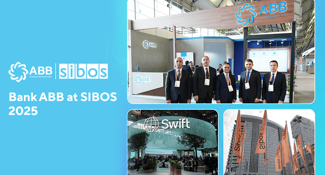 ABB SIBOS 2025 beynəlxalq konfransında!