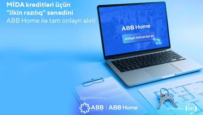 MİDA kreditinə ilkin razılıq &uuml;&ccedil;&uuml;n banka gəlməyə ehtiyac qalmadı!