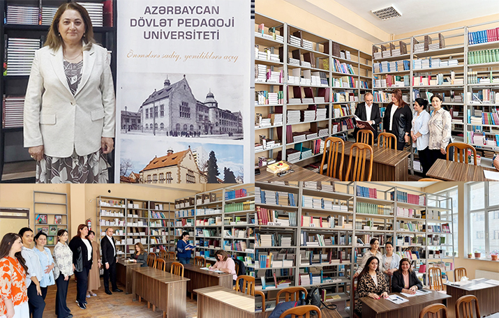 Pedaqoji Universitetdə yeni oxu zalı yaradılıb