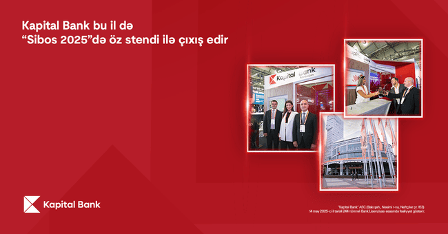 Kapital Bank bu il də &ldquo;Sibos 2025&rdquo;də &ouml;z stendi ilə &ccedil;ıxış edir: beynəlxalq g&ouml;r&uuml;şlərə start verilib