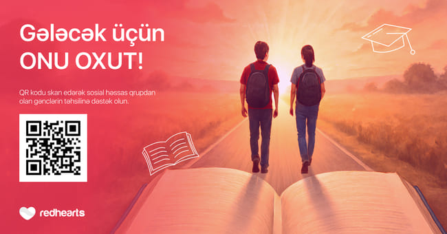 Qırmızı &Uuml;rəklər Fondu Beynəlxalq Xeyriyyə&ccedil;ilik G&uuml;n&uuml;n&uuml; x&uuml;susi aksiya ilə qeyd edir