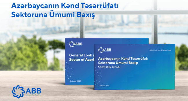 ABB kənd təsərr&uuml;fatı sektoru ilə bağlı hesabat təqdim etdi