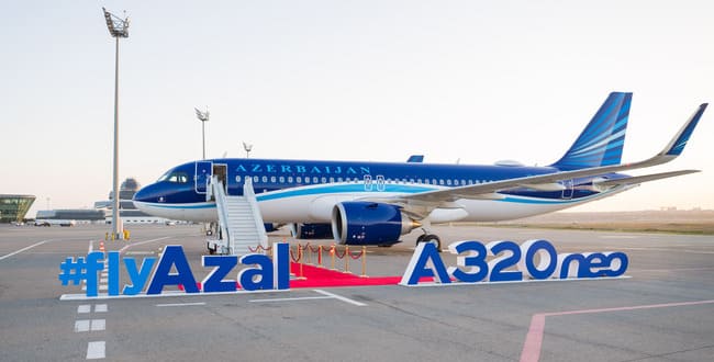 AZAL donanmasını yeniləməyə davam edir: cari ildə ikinci yeni &ldquo;Airbus A320neo&rdquo; Bakıya gəldi