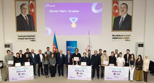 Azercell &ldquo;CyberCell Hackathon&rdquo; m&uuml;sabiqəsinin qaliblərini elan etdi