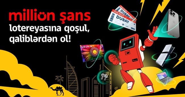 &ldquo;Milli&ouml;n şans&rdquo; lotereyasına m&ouml;htəşəm hədiyyələrlə start verildi!