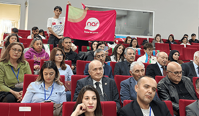 “Nar” Azərbaycan dilinə həsr olunmuş beynəlxalq simpoziuma dəstək olub
