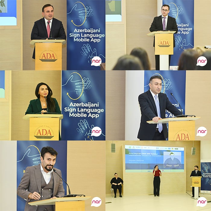 Azərbaycanda ilk jest dili mobil tətbiqi istifadəyə verildi