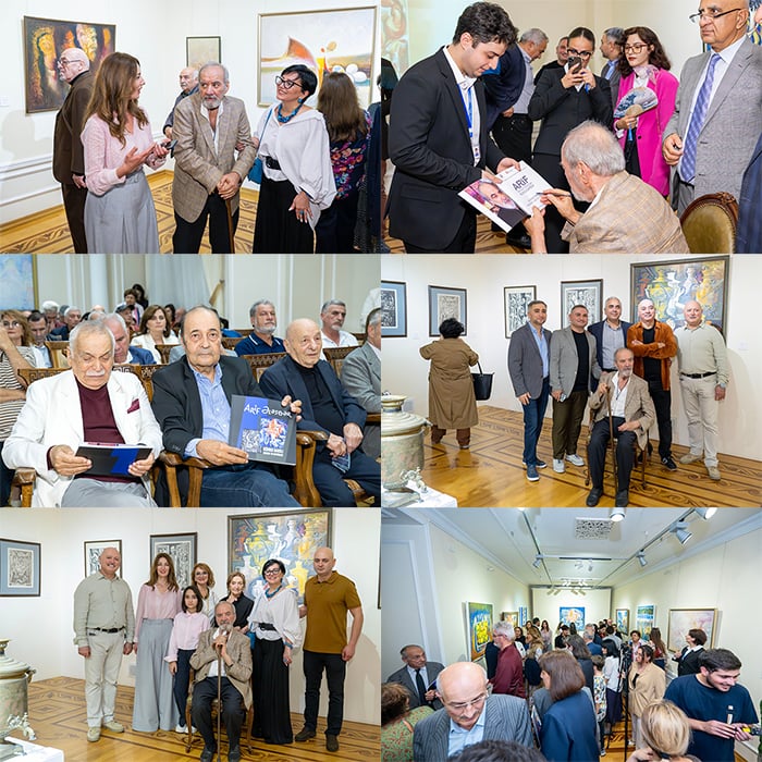 Əməkdar rəssam Arif Ələsgərovun “Köhnə bakılı: həsrət və duyğular” adlı fərdi sərgisinin açılışı baş tutub