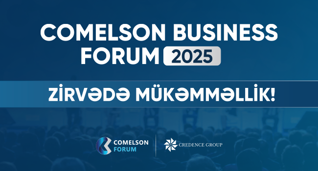 6 noyabr tarixində &ldquo;Zirvədə M&uuml;kəmməllik!&rdquo; ş&uuml;arı altında Comelson Business Forum 2025 tədbiri ke&ccedil;iriləcək