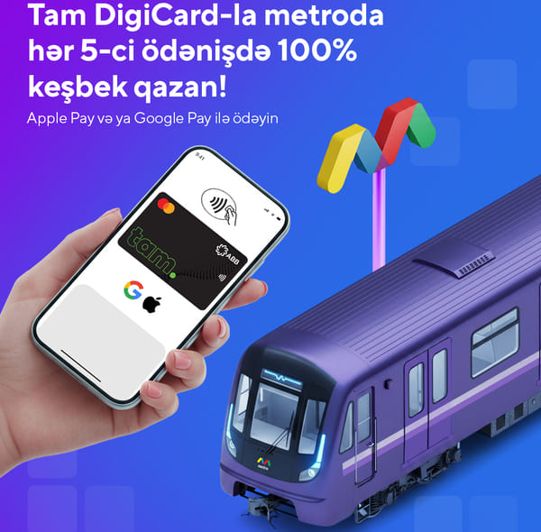 ABB-dən metro istifadə&ccedil;ilərinə x&uuml;susi f&uuml;rsət!