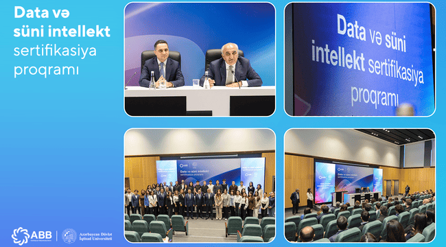 ABB UNEC-lə birgə &ldquo;Data və s&uuml;ni intellekt sertifikasiya proqramı&rdquo;nı təqdim etdi